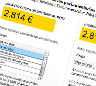 How much do spanish congressmen really earn?